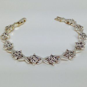 Elegant Swarovski Elements Tennis Bracelet